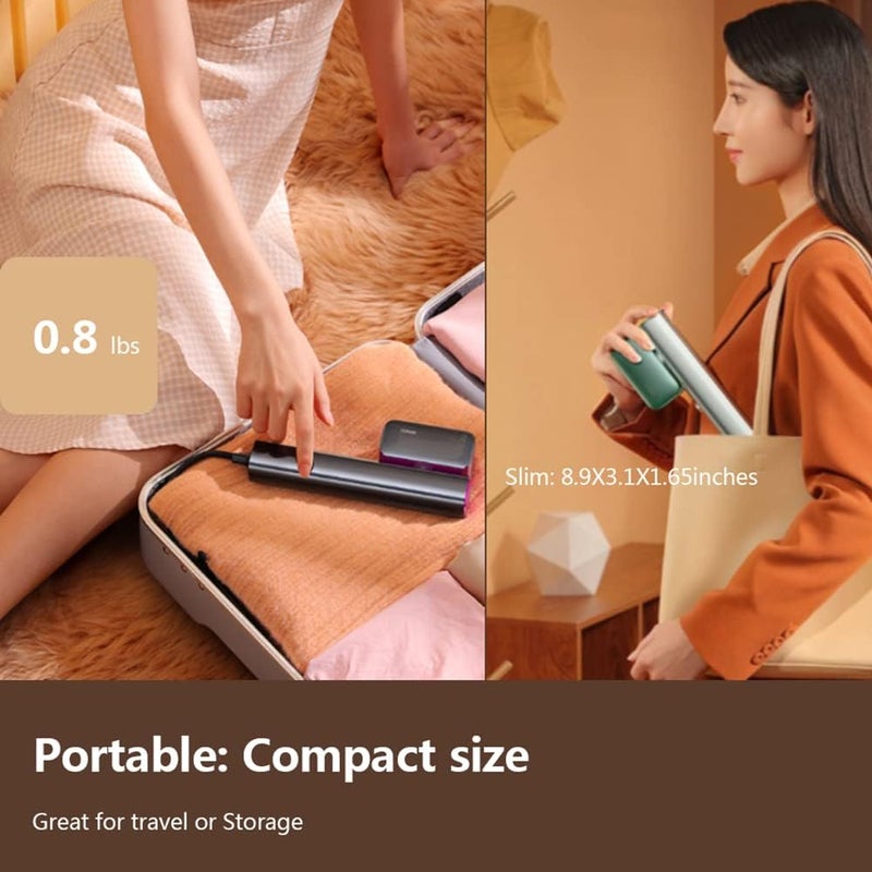 Nesugar Steamer for Clothes Steamer, Fashion Portable Handheld Garment Steamer, 0.8lbs Lightly, 15s Fast Heat-up, 10 Minutes of Continuous Steam, Light Mini Steam Iron for travel and home(100-120V) - Image 3